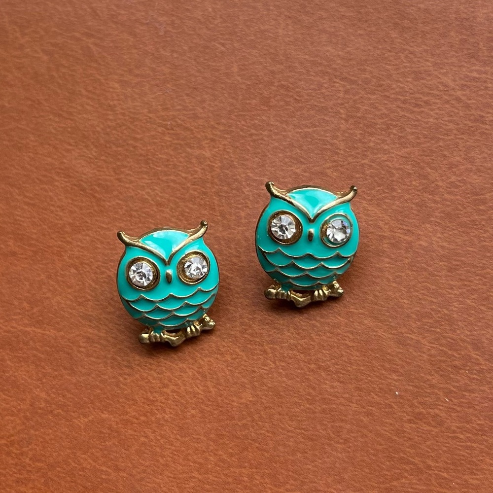 Funky Owl Earrings
